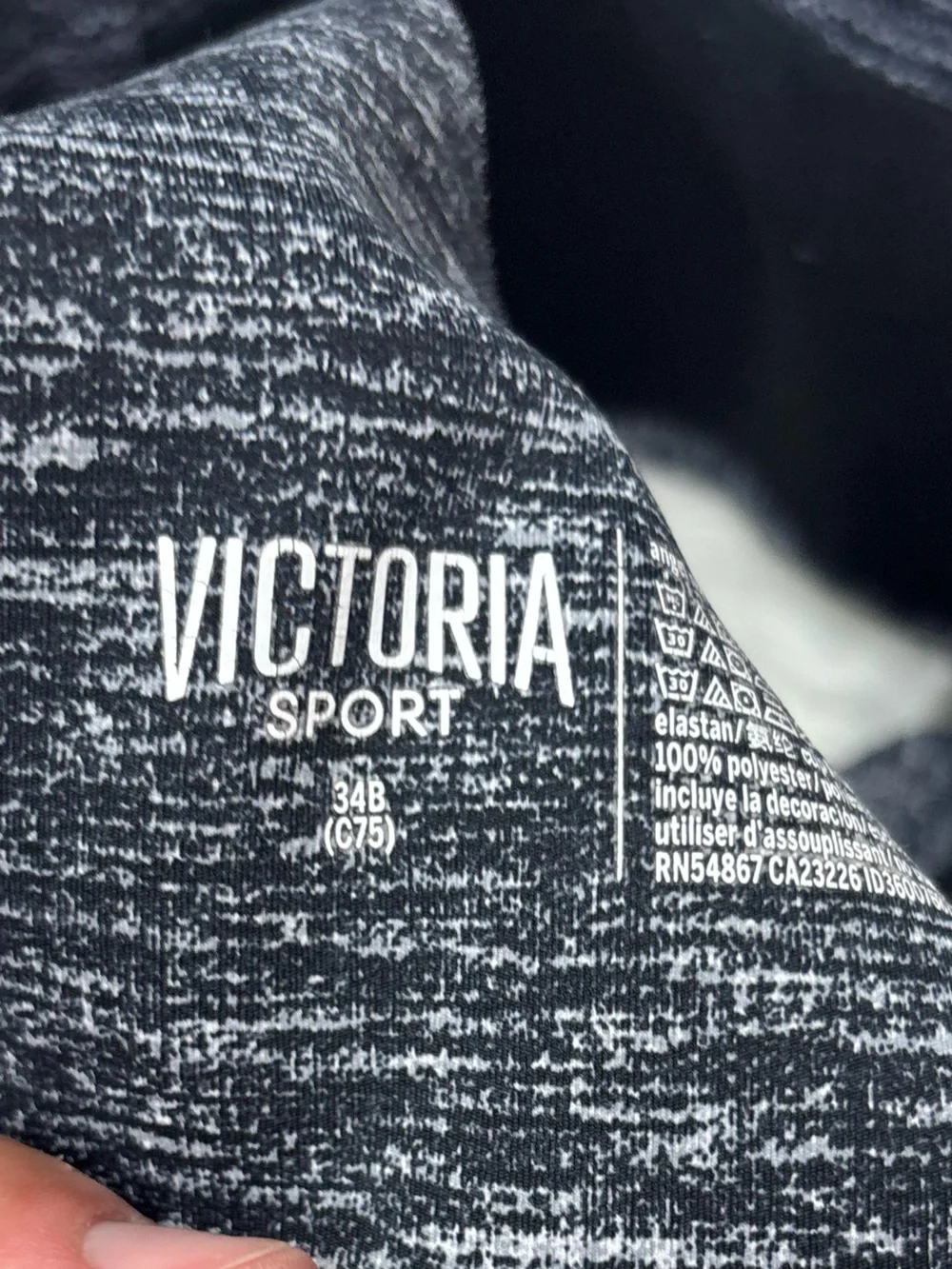 * | Victoria Sport | sports bra. Size 34B.